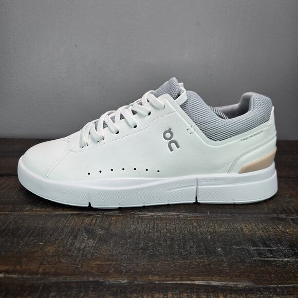 NEW On Cloud The Roger Advantage Womens Size 10 Court Tennis Shoes White - Picture 7 of 12